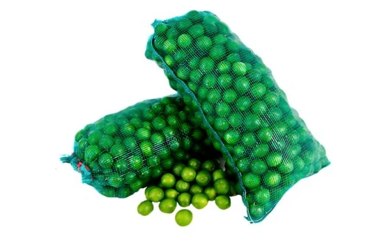 Arpillas de malla verde con limón persa mexicano de exportación
